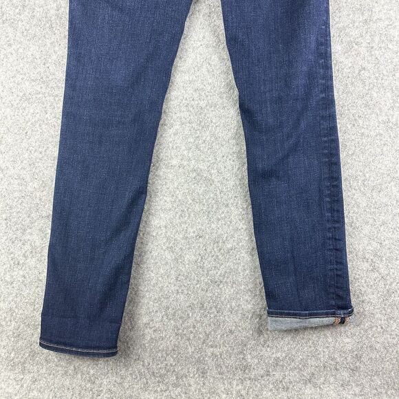 J Brand Jeans Womens 28 Blue Dark Vintage Wash Skinny Leg Stretch Denim Preppy - Picture 7 of 15